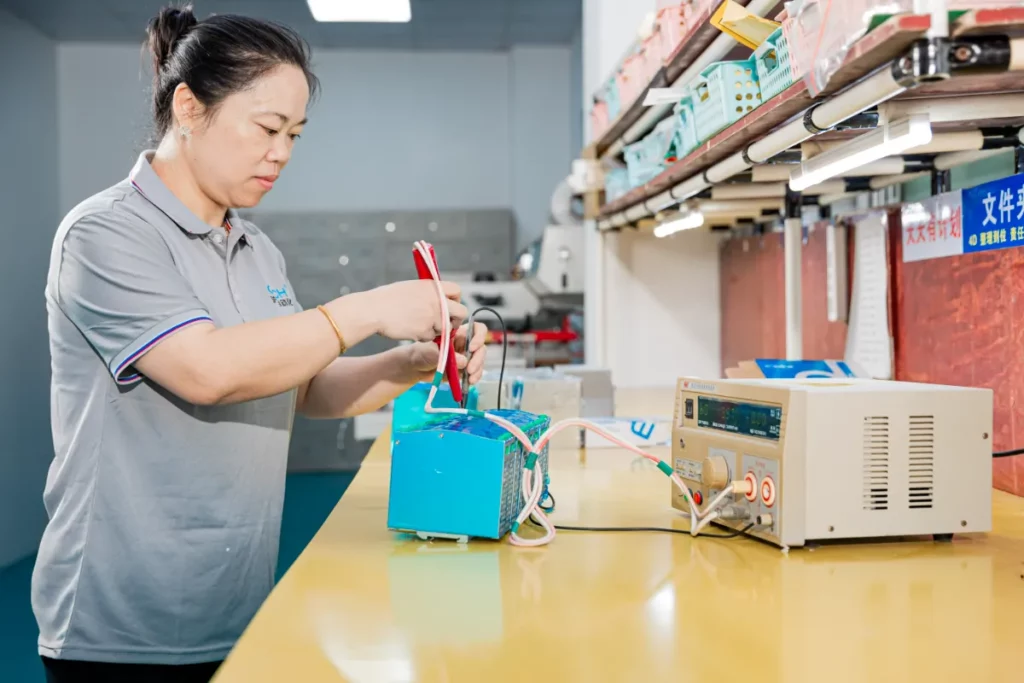 Withstand voltage test