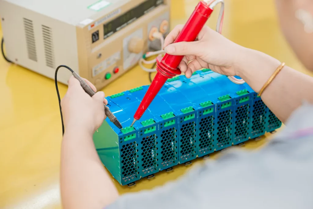 Withstand voltage test