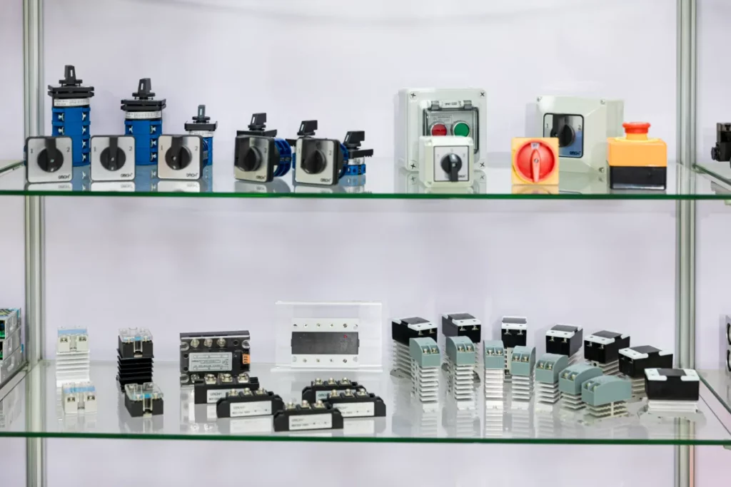 10,000-turn switch, solid-state relay samples