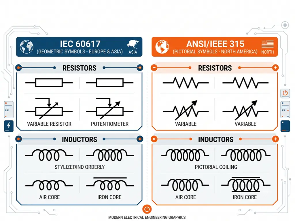 electrical component symbols