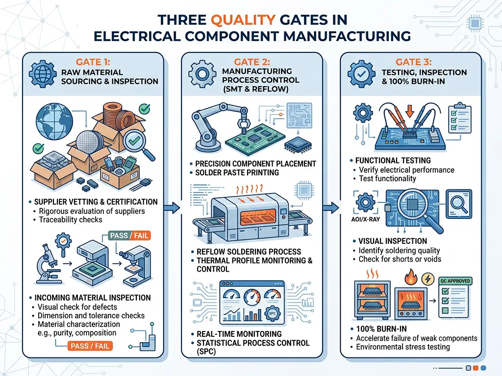 electrical components manufacturing