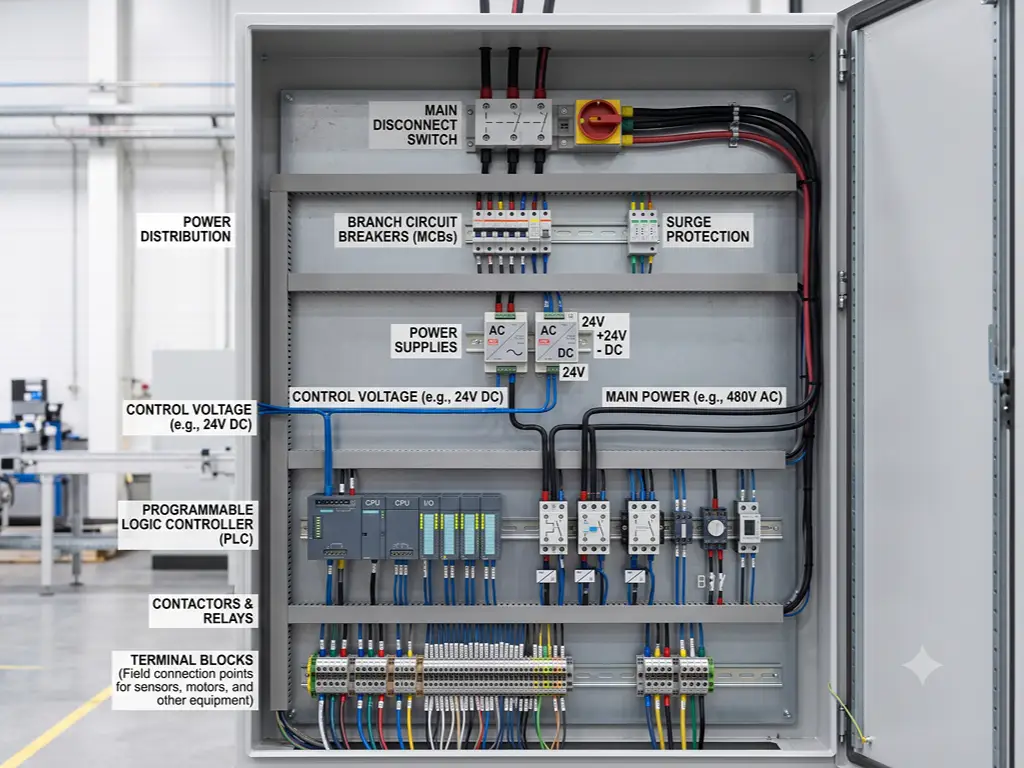 Electrical Control Panel Components List